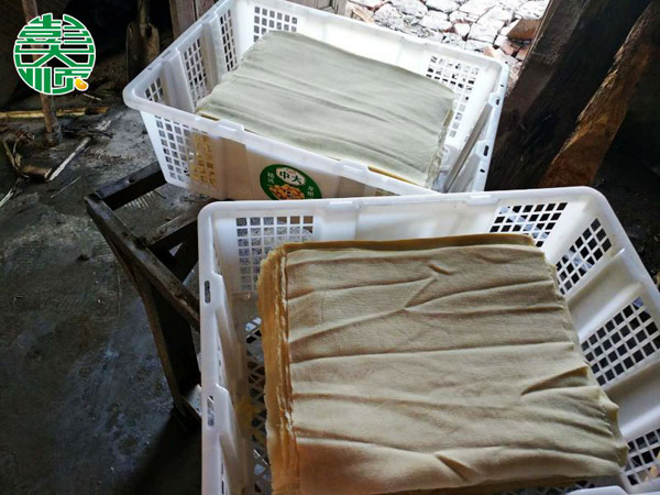  安徽阜陽(yáng)客戶制作的千張豆腐皮